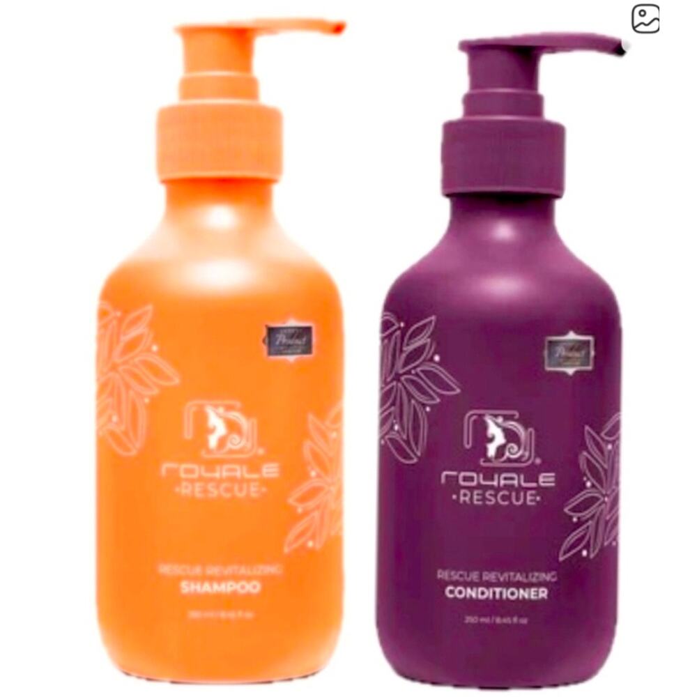 Royale rescue Revitalizing SHAMPOO & CONDITIONER SET-$150 MSRP.